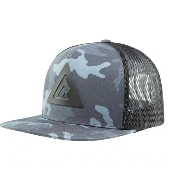 Ripzone Youth Boys/Mens Black Camo Trucker Hat - Picture 1 of 6